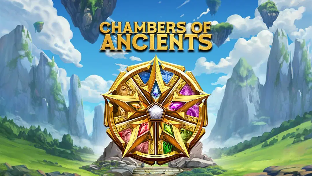 Ancient temple chambers adventure game with golden treasures and mysterious symbols